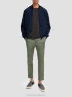 άνδρες αναστρέψιμο bomber jacket ναυτικό/στρατός λουλούδι αοπ 0J8D573 είδη ένδυσης Scotch & Soda - Image 2
