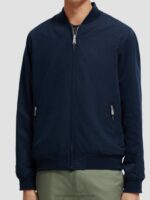άνδρες αναστρέψιμο bomber jacket ναυτικό/στρατός λουλούδι αοπ 0J8D573 είδη ένδυσης Scotch & Soda - Image 8