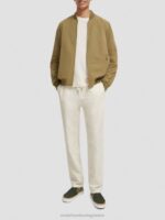 άνδρες αναστρέψιμο bomber jacket χακί 0J8D574 είδη ένδυσης Scotch & Soda - Image 2