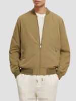άνδρες αναστρέψιμο bomber jacket χακί 0J8D574 είδη ένδυσης Scotch & Soda