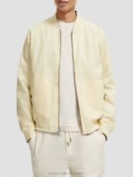 άνδρες αναστρέψιμο bomber jacket χακί 0J8D574 είδη ένδυσης Scotch & Soda - Image 5
