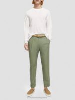 άνδρες δερμάτινη ζώνη άμμος 0J8D716 αξεσουάρ Scotch & Soda - Image 2