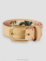 άνδρες δερμάτινη ζώνη άμμος 0J8D716 αξεσουάρ Scotch & Soda - Image 3