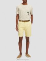 άνδρες δερμάτινη ζώνη χακί 0J8D718 αξεσουάρ Scotch & Soda - Image 2