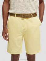 άνδρες δερμάτινη ζώνη χακί 0J8D718 αξεσουάρ Scotch & Soda
