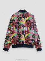 άνδρες εμπριμέ αναστρέψιμο bomber jacket combo α 0J8D562 είδη ένδυσης Scotch & Soda - Image 7