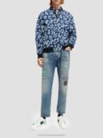 άνδρες εμπριμέ αναστρέψιμο bomber jacket combo d 0J8D561 είδη ένδυσης Scotch & Soda - Image 2