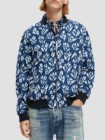 άνδρες εμπριμέ αναστρέψιμο bomber jacket combo d 0J8D561 είδη ένδυσης Scotch & Soda