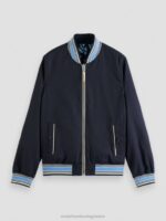 άνδρες εμπριμέ αναστρέψιμο bomber jacket combo d 0J8D561 είδη ένδυσης Scotch & Soda - Image 3