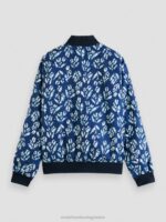 άνδρες εμπριμέ αναστρέψιμο bomber jacket combo d 0J8D561 είδη ένδυσης Scotch & Soda - Image 7