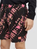 άνδρες εμπριμέ tie-dye σορτς μαγιό μεσαίου μήκους βαφή μαύρης γραβάτας 0J8D686 είδη ένδυσης Scotch & Soda - Image 4