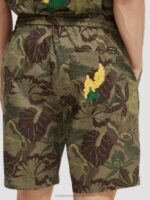 άνδρες η αγαπημένη βερμούδα με εμπριμέ camo floral aop 0J8D610 είδη ένδυσης Scotch & Soda - Image 4