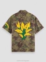 άνδρες κεντημένο εμπριμέ πουκάμισο από twill camo floral aop 0J8D328 είδη ένδυσης Scotch & Soda - Image 6