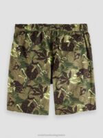 άνδρες μακρυά εμπριμέ κολύμπι κοντά camo floral aop 0J8D676 είδη ένδυσης Scotch & Soda - Image 6