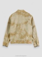 άνδρες Μπουφάν φορτηγατζή τζιν με tie-dye combo β 0J8D577 είδη ένδυσης Scotch & Soda - Image 6