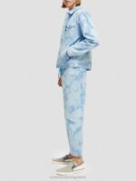 άνδρες Μπουφάν φορτηγατζή τζιν με tie-dye combo α 0J8D576 είδη ένδυσης Scotch & Soda - Image 8