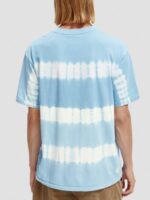 άνδρες οργανική γραβάτα t-shirt με χαλαρή εφαρμογή ουρανός 0J8D388 είδη ένδυσης Scotch & Soda - Image 3