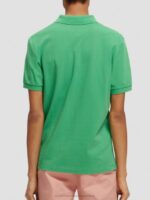 άνδρες πικέ πόλο από βιολογικό βαμβάκι amazon green 0J8D460 είδη ένδυσης Scotch & Soda - Image 3