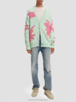 άνδρες πλεκτή ζακέτα intarsia combo α 0J8D640 είδη ένδυσης Scotch & Soda - Image 2