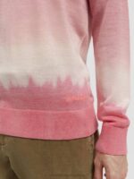 άνδρες πουλόβερ με ντεγκραντέ tie-dye μαλλί combo β 0J8D642 είδη ένδυσης Scotch & Soda - Image 4
