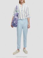 άνδρες το blake poplin chino μπλε της θάλασσας 0J8D501 είδη ένδυσης Scotch & Soda - Image 2