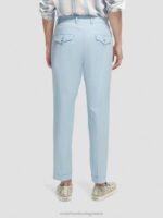 άνδρες το blake poplin chino μπλε της θάλασσας 0J8D501 είδη ένδυσης Scotch & Soda - Image 3