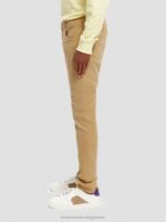 άνδρες το skim super slim fit βαμμένο με τζιν άμμος 0J8D580 είδη ένδυσης Scotch & Soda - Image 8