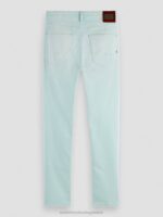 άνδρες το skim super slim fit βαμμένο με τζιν μέντα 0J8D583 είδη ένδυσης Scotch & Soda - Image 6