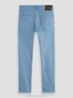 άνδρες το skim super slim fit βαμμένο με τζιν μπλε 0J8D581 είδη ένδυσης Scotch & Soda - Image 6