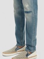 άνδρες το skim super-slim fit τζιν πράσινο όνειρο 0J8D585 είδη ένδυσης Scotch & Soda - Image 8