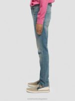 άνδρες το skim super-slim fit τζιν πράσινο όνειρο 0J8D585 είδη ένδυσης Scotch & Soda - Image 9