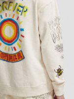 άνδρες φούτερ με κουκούλα με χαλαρή εφαρμογή υπόλευκο 0J8D548 είδη ένδυσης Scotch & Soda - Image 8
