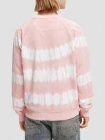 άνδρες φούτερ tie-dye με χαλαρή εφαρμογή τριαντάφυλλο 0J8D545 είδη ένδυσης Scotch & Soda - Image 3