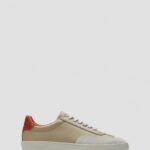 άνδρες sneaker από δέρμα plakka & suede άμμος πολυ 0J8D697 είδη υπόδησης Scotch & Soda