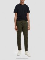 άνδρες T-shirt από οργανικό βαμβάκι Νύχτα 0J8D445 είδη ένδυσης Scotch & Soda