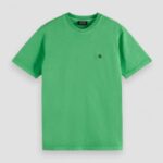 άνδρες T-shirt βαμμένο με κανονική εφαρμογή αμαζόνα 0J8D428 είδη ένδυσης Scotch & Soda