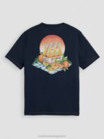 άνδρες T-shirt με κανονική εφαρμογή ΠΟΛΕΜΙΚΟ ΝΑΥΤΙΚΟ 0J8D434 είδη ένδυσης Scotch & Soda - Image 6