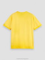 άνδρες T-shirt με κρύα έργα τέχνης λιακάδα 0J8D375 είδη ένδυσης Scotch & Soda - Image 2