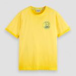 άνδρες T-shirt με κρύα έργα τέχνης λιακάδα 0J8D375 είδη ένδυσης Scotch & Soda
