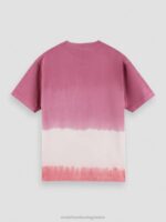 άνδρες T-shirt με οργανική tie-dye artwork combo α 0J8D406 είδη ένδυσης Scotch & Soda - Image 6