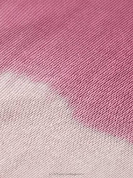 άνδρες T-shirt με οργανική tie-dye artwork combo α 0J8D406 είδη ένδυσης Scotch & Soda - Image 7