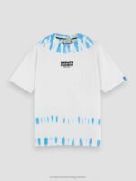 άνδρες T-shirt με οργανική tie-dye artwork combo β 0J8D404 είδη ένδυσης Scotch & Soda - Image 5