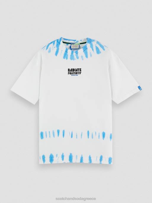άνδρες T-shirt με οργανική tie-dye artwork combo β 0J8D404 είδη ένδυσης Scotch & Soda - Image 5