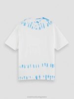 άνδρες T-shirt με οργανική tie-dye artwork combo β 0J8D404 είδη ένδυσης Scotch & Soda - Image 6