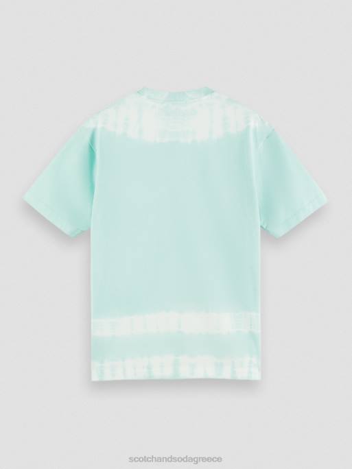 άνδρες T-shirt με οργανική tie-dye artwork combo γ 0J8D403 είδη ένδυσης Scotch & Soda - Image 6