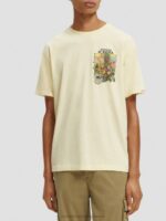 άνδρες t-shirt με χαλαρή εφαρμογή μπανάνα 0J8D458 είδη ένδυσης Scotch & Soda