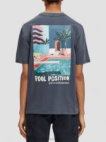 άνδρες t-shirt με χαλαρή εφαρμογή ΠΟΛΕΜΙΚΟ ΝΑΥΤΙΚΟ 0J8D424 είδη ένδυσης Scotch & Soda - Image 3