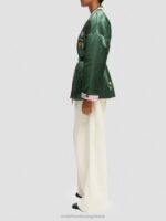 γυναίκες κεντημένο αναστρέψιμο bomber jacket σε στυλ κιμονό Στρατός 0J8D132 είδη ένδυσης Scotch & Soda - Image 11