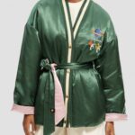 γυναίκες κεντημένο αναστρέψιμο bomber jacket σε στυλ κιμονό Στρατός 0J8D132 είδη ένδυσης Scotch & Soda