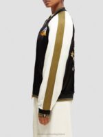 γυναίκες κεντημένο raglan bomber jacket μαύρος 0J8D130 είδη ένδυσης Scotch & Soda - Image 10